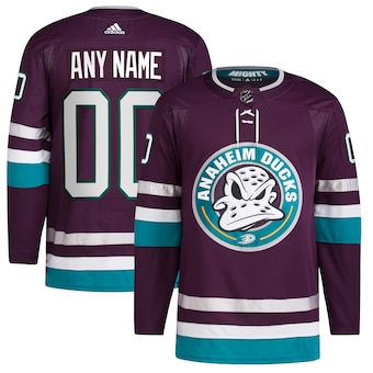 Custom Anaheim Ducks Jersey